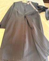 Custom Made deux pieces Etui Kleid mit Mantel L