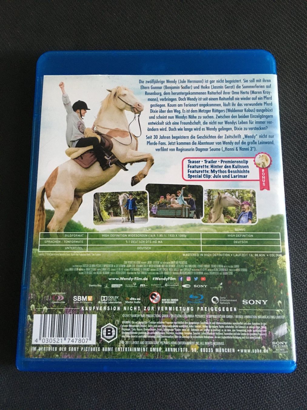 Alle DVDs: Wendy der Film [Blu-ray] – Gebraucht aus St.Gallen von MedienJoe 1