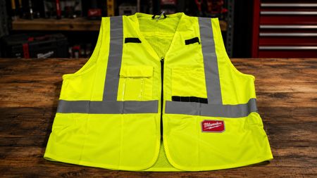 Milwaukee Sicherheitswarnweste Gelb Gr. L/XL Neu OVP