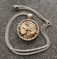 Unicate Victorian Steampunk Clockwork Pendant Handmade
