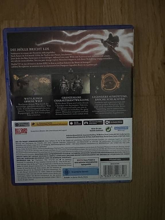 Jeux: Diablo IV Ps5 – D'occasion à Ebikon par Gokuut 1