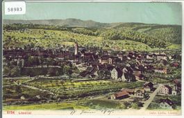 Liestal - Generalansicht - Litho