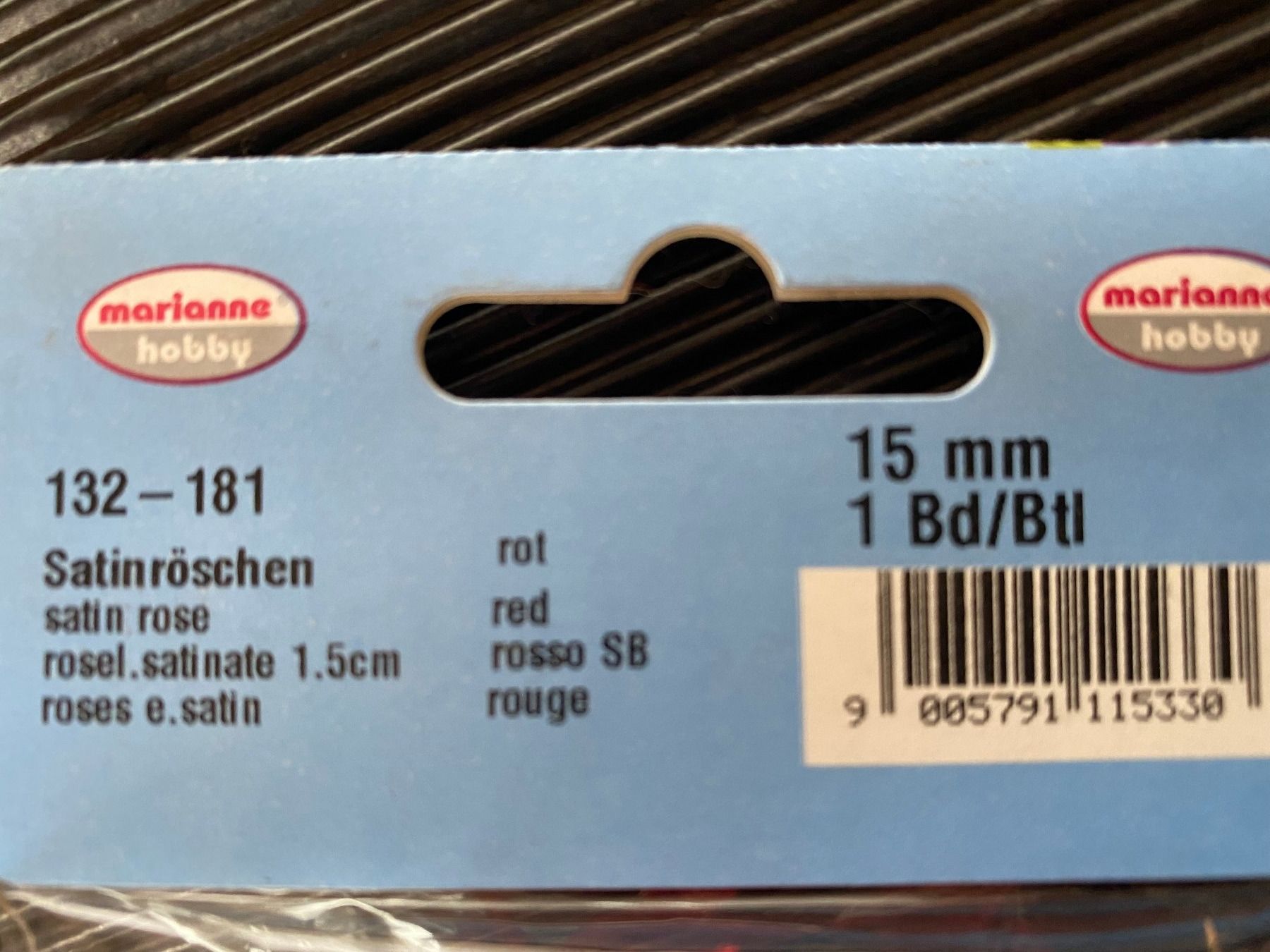 Tessuti: Rosensträusschen rot (Satin) – Nuovo (secondo la descrizione) da Egg SZ venduto da irbaku 3