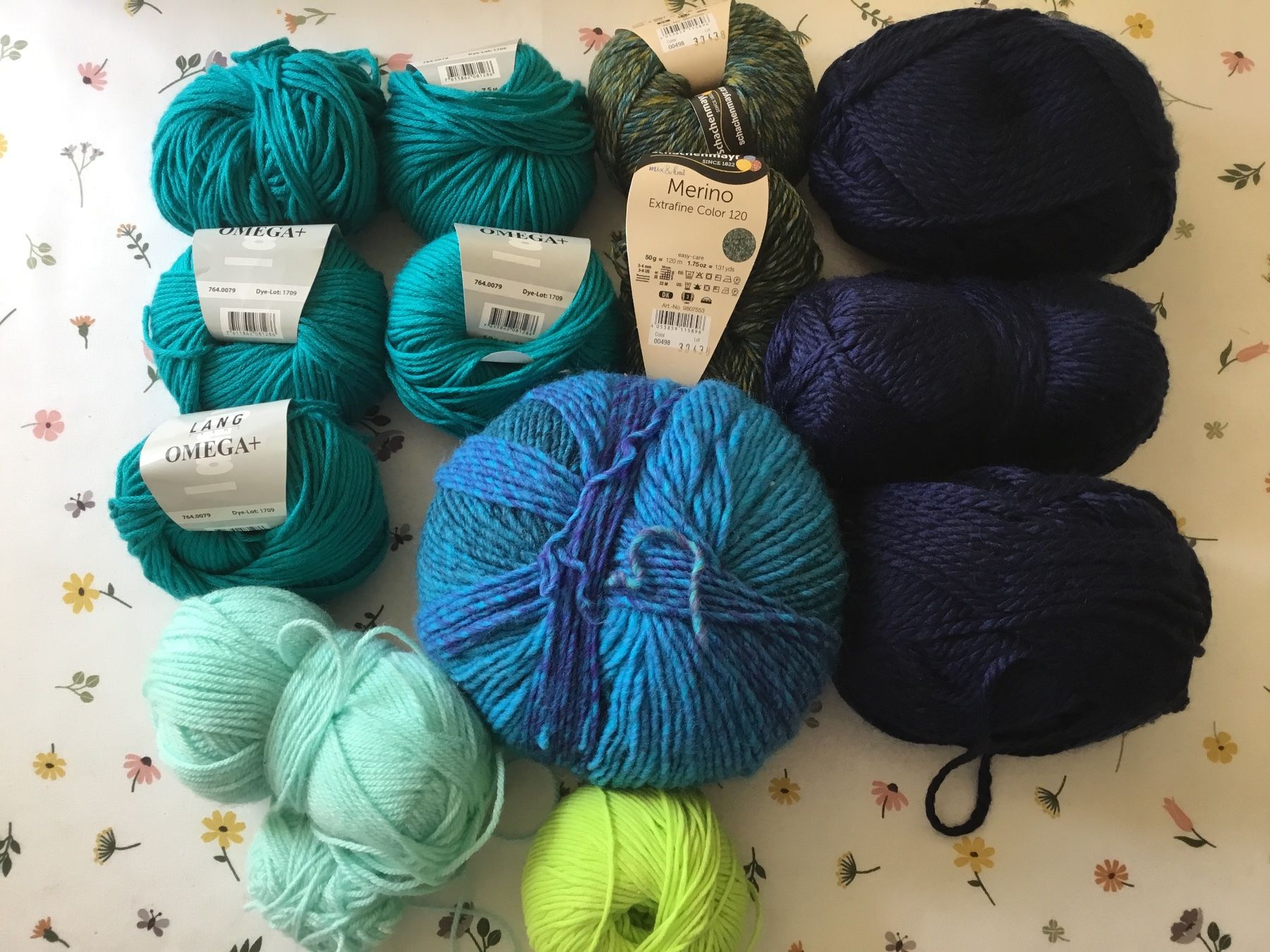 Laine: Wollepaket 860 gr. – Neuf (Voir description) à Diessenhofen par quinto9 1