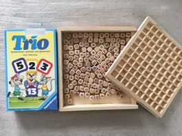 Lernspiele Trio und ein Schreibspiel