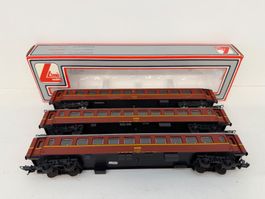 Lima 309150 NSB 2 Klasse 3er Personenwagen Set
