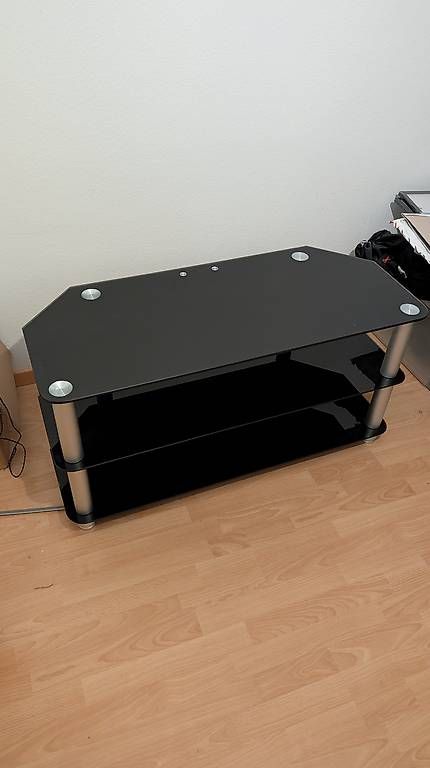 Mobili TV: TV Möbel - Glas Schwarz – Usato da Birmenstorf AG venduto da san_7w9c 1