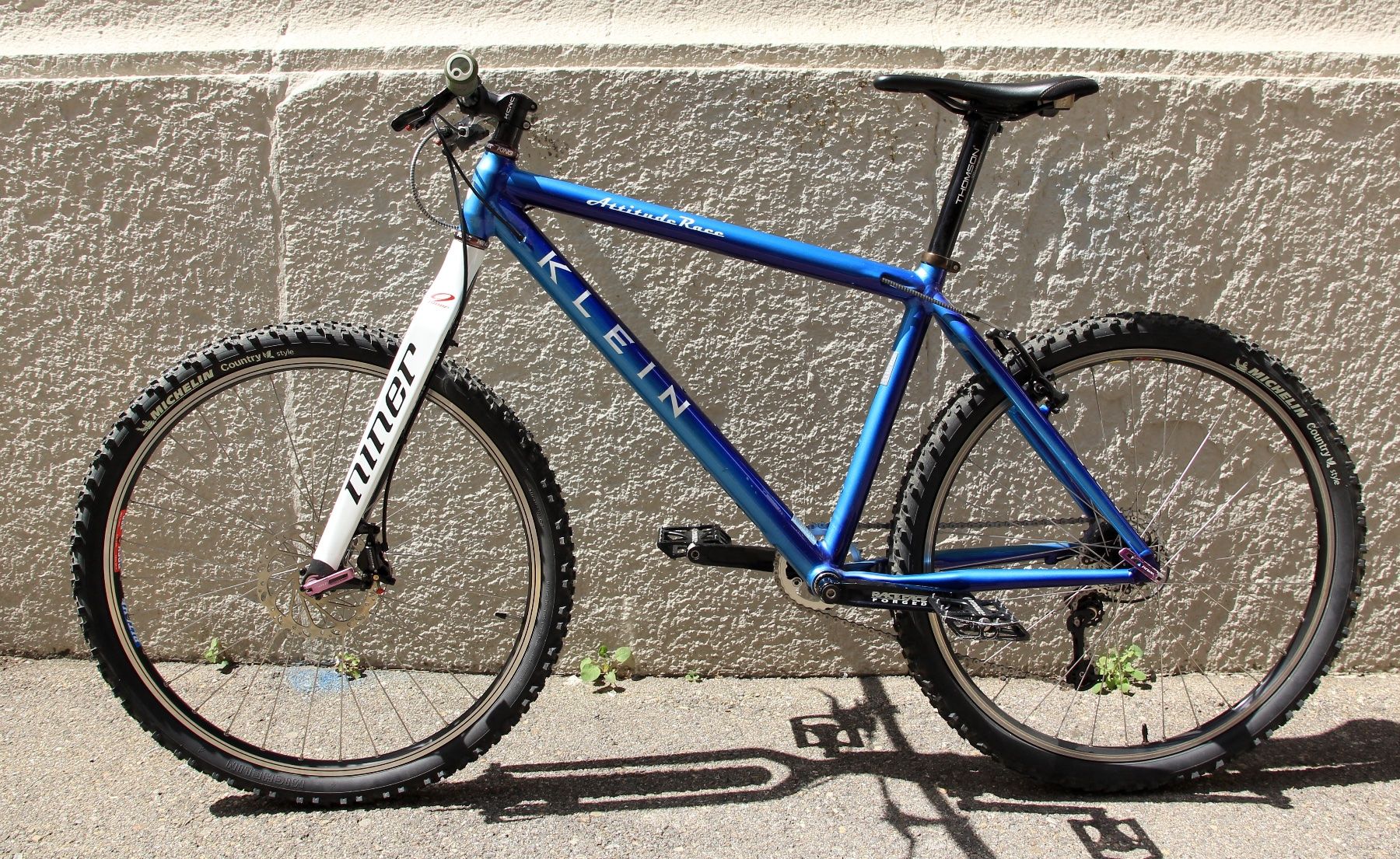 Klein Biciclette: KLEIN Attitude Race "Big Sky Blue" – Usato da Zürich venduto da Celestialis 1