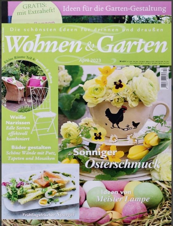 🤍 Zeitschrift „Wohnen & Garten“ April 2023 🤍 Kaufen auf Ricardo