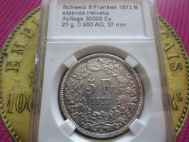 5 FRANKEN 1873 SCHWEIZ AG 900 30,000 STK