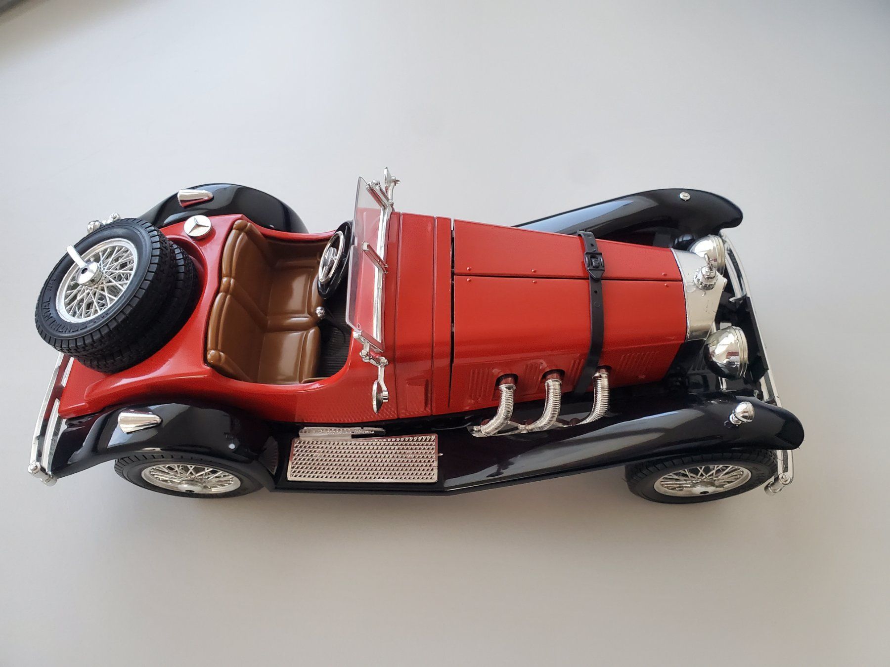 Mercedes-Benz Modellini d'auto: Schicker Mercedes-Benz SSK Oldtimer Modellauto – Usato da Lanzenhäusern venduto da Ulika 1