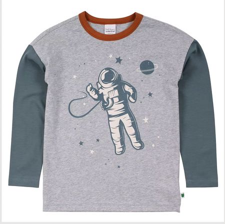 Shirt- Freds World by GreenAstronauten- langarm  Gr.128