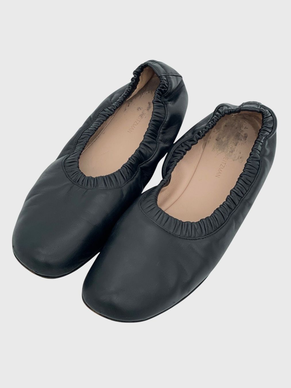 Stuart Weitzman Scarpe da donna: Stuart Weitzman Leather Ballerina EU 39 Schwarz – Usato da Zürich venduto da shoe_shop 2