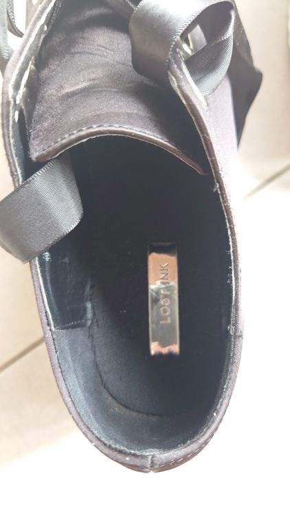 Scarpe da donna: Lost Ink, Halbschuh Plattform, 39.5, schwarz weiss – Usato da Wattwil venduto da LaLa90 2