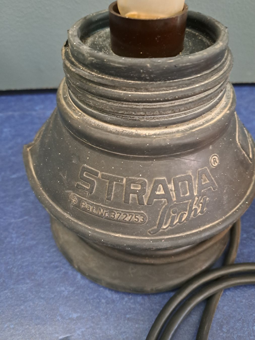 Lampade: Baustellen Warnlampe Nachttischlampe – Usato da bad zurzach venduto da jue_5xhl 3