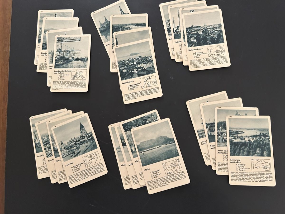 Spiele: Antikes HAUSSER QUARTETT von 1930 – Gebraucht aus Zumikon von tuna007 4