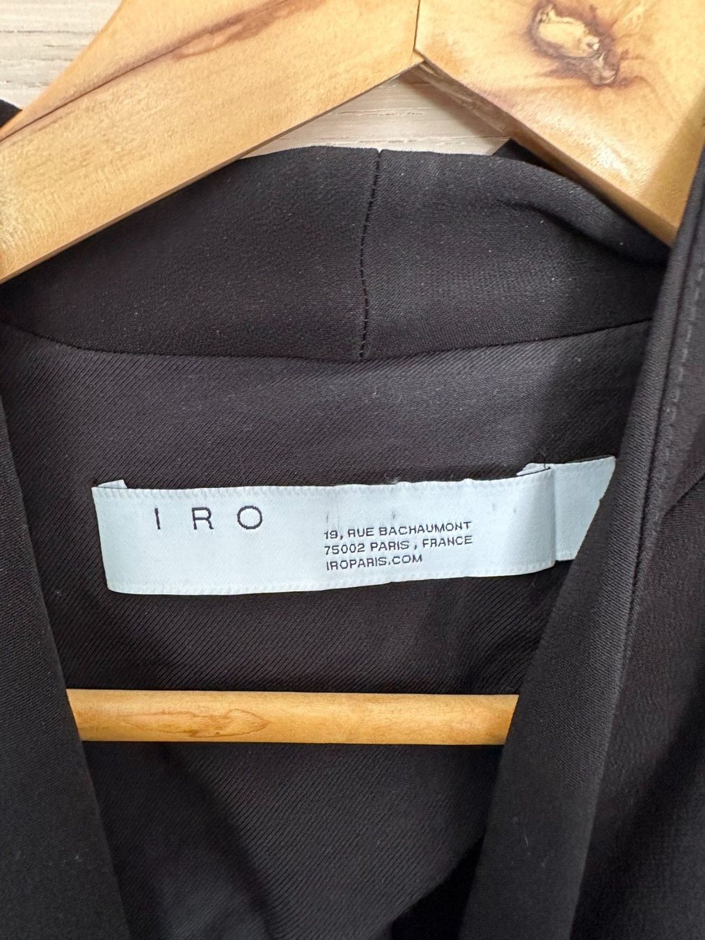 Iro Vestiti: ROBE BLAZER DÉCOLLETÉE IRO t. 38 noire – Nuovo (secondo la descrizione) da Vandoeuvres venduto da Zoccoli11 1