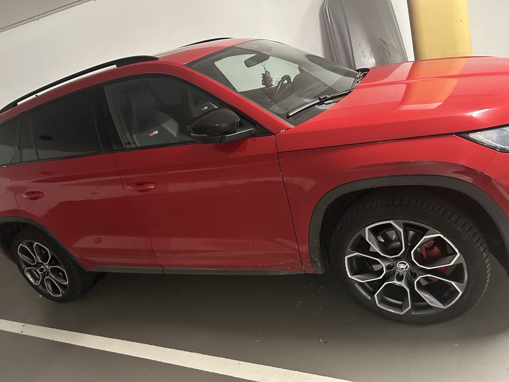 Tapis De Coffre Cuir Sur Mesure Skoda Kodiaq 7 Places – Protège-Coffre Antidérapant Imperméable Et Élégant
