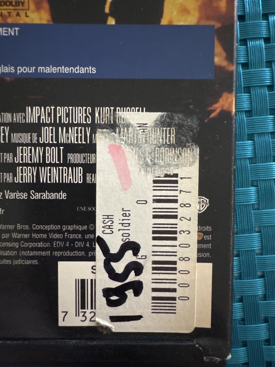 Tutti i DVDs: DVD Soldier avec Kurt Russell – Usato da Veyrier venduto da Deniro2 3