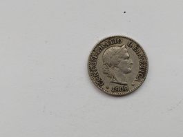 5 rappen 1909