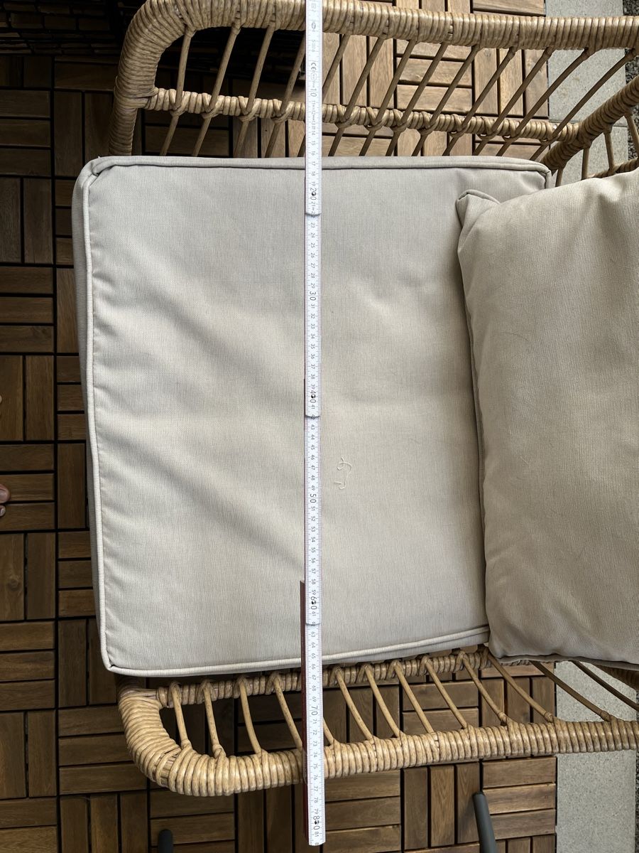 Poltrone: Stilvolles Lounge-Set für Balkon oder Terrasse – Usato da Lachen SZ venduto da sha_79z7 2