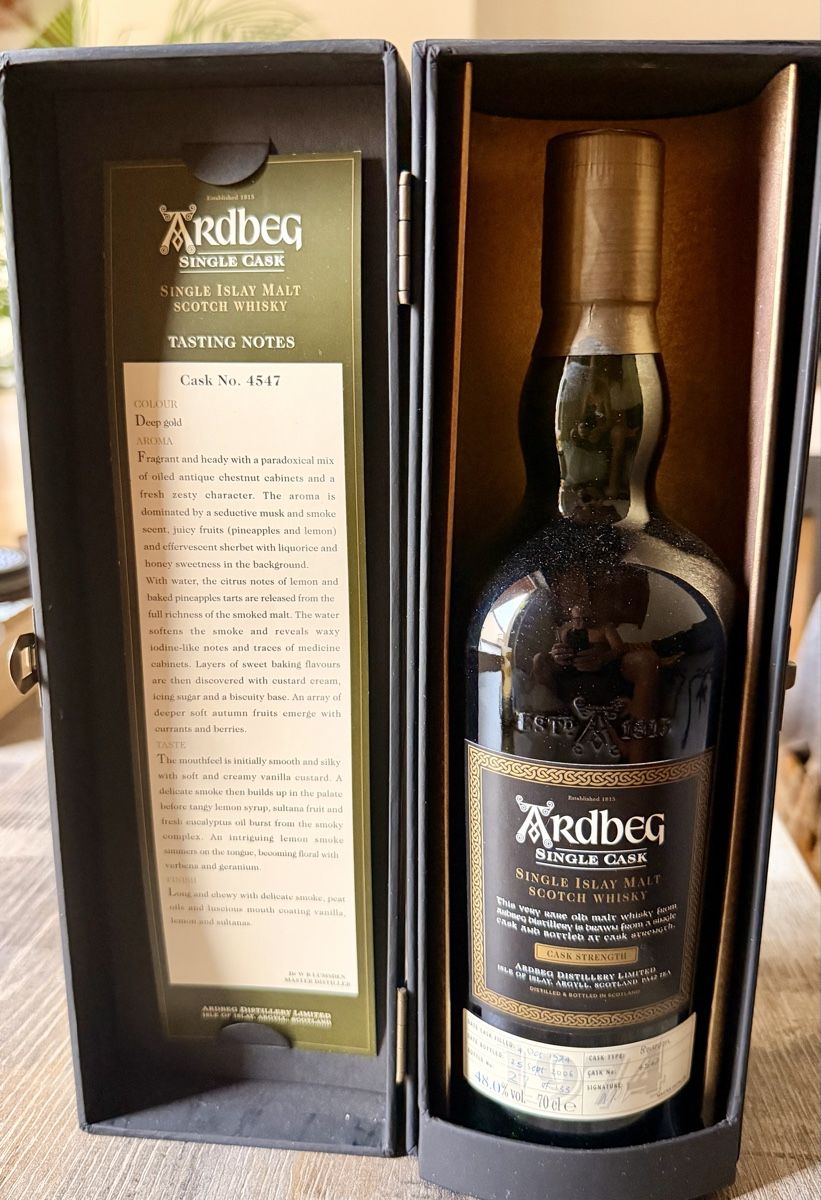 Ardbeg Bevande alcoliche: Ardbeg Single Cask 4547 70cl Scotch Whisky – Nuovo (secondo la descrizione) da Gattikon venduto da Jwuschi