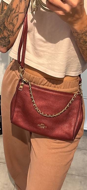 Coach Borse da donna: COACH Bag Metallic Burgundy – Usato da Bern venduto da kwa_pyt9 4