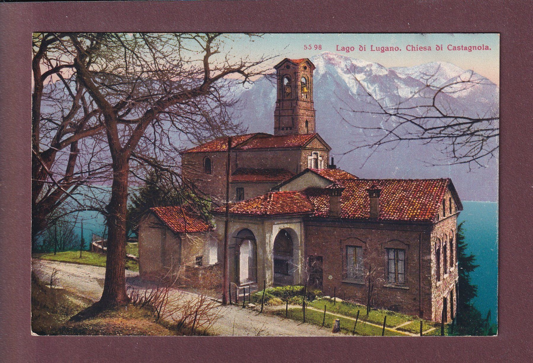 Cartes postales: Chiesa di CASTAGNOLA – D'occasion à Pully par nicecards