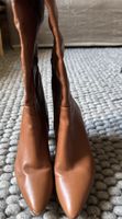 Bottes Majé en cuir cognac T.36
