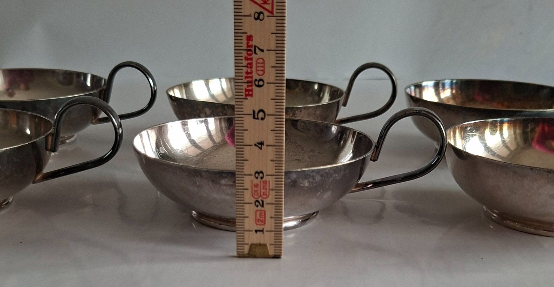 Tazze: 6er Set vintage Spring Glacé- Eisschalen Versilbert – Usato da Opfikon venduto da Diversamente 6
