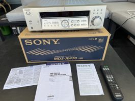 Sony STR-DE475 FM/AM AV-Receiver – Silber – mit Fernbedienun