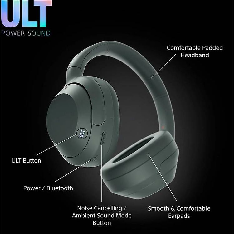 Sony Kopfhörer: SONY ULT WEAR, Over-ear Casque Bluetooth réducteur de bruit – Neu und originalverpackt aus Lovens von Danybar 3