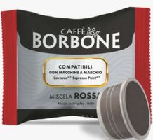 Caffè Borbone Rossa Kapseln 100 Lavazza Point kompatibel