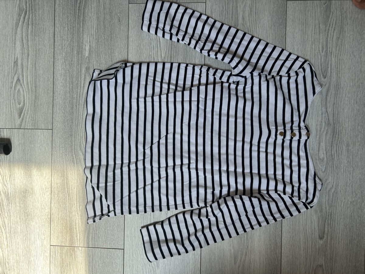 Top: Haut rayé blanc et bleu – Usato da Genève venduto da and_k79x 5
