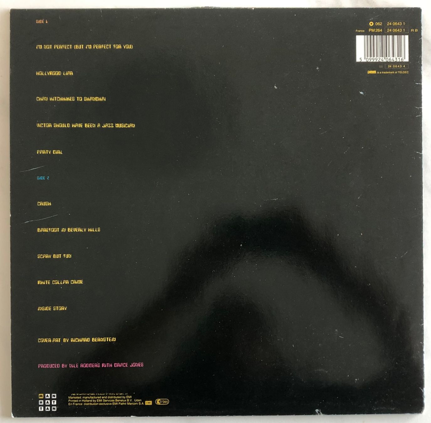 Schallplatten: GRACE JONES - INSIDE STORY – Gebraucht aus Poliez-Pittet von Newtown-Records 1