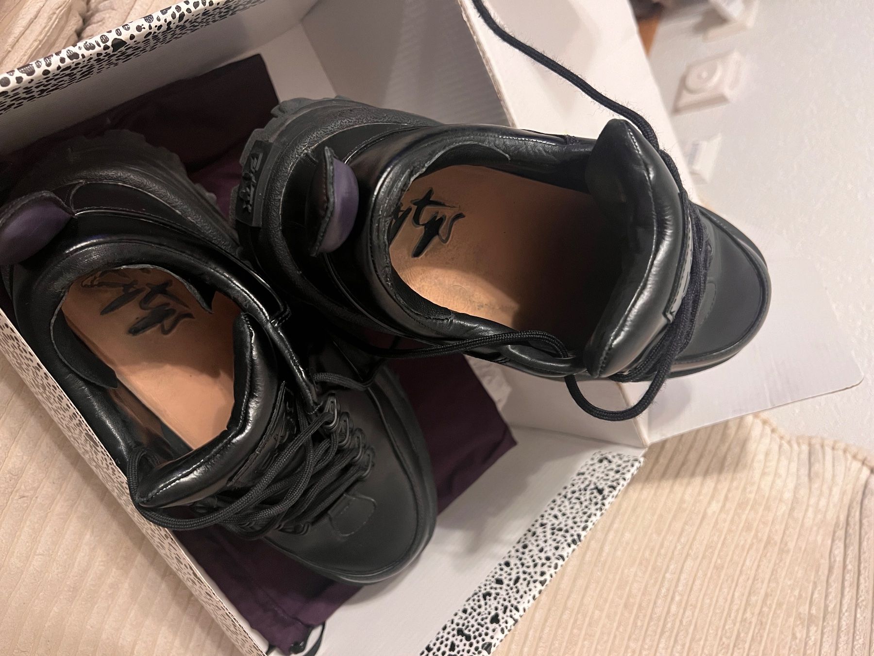 Scarpe da uomo: Eytys Angel Black Leather / cuir noir – Nuovo (secondo la descrizione) da Sion venduto da dal_gv6l 5
