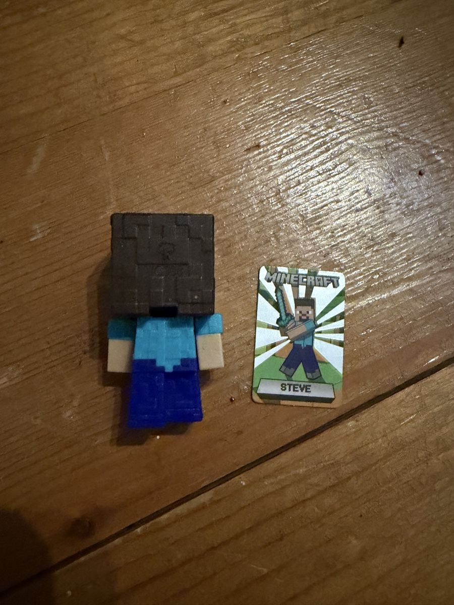 Statuette: Minecraft, Steve, Kinder Joy – Nuovo e nell'imballaggio originale da Rochefort venduto da ise_c7lc 2