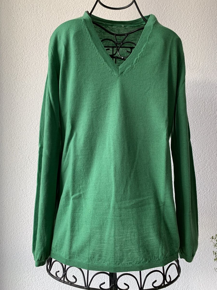 Maglioni & Felpe: Merino Pullover, grün, Grösse 42 – Nuovo (secondo la descrizione) da Zollikofen venduto da Jamiroquai