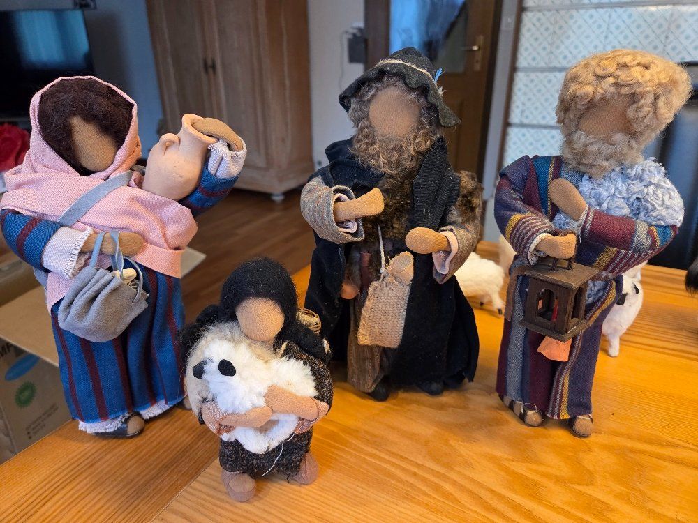 Statuette: Handgemachte wunderschöne Krippenfiguren – Usato da Gähwil venduto da Halby 2