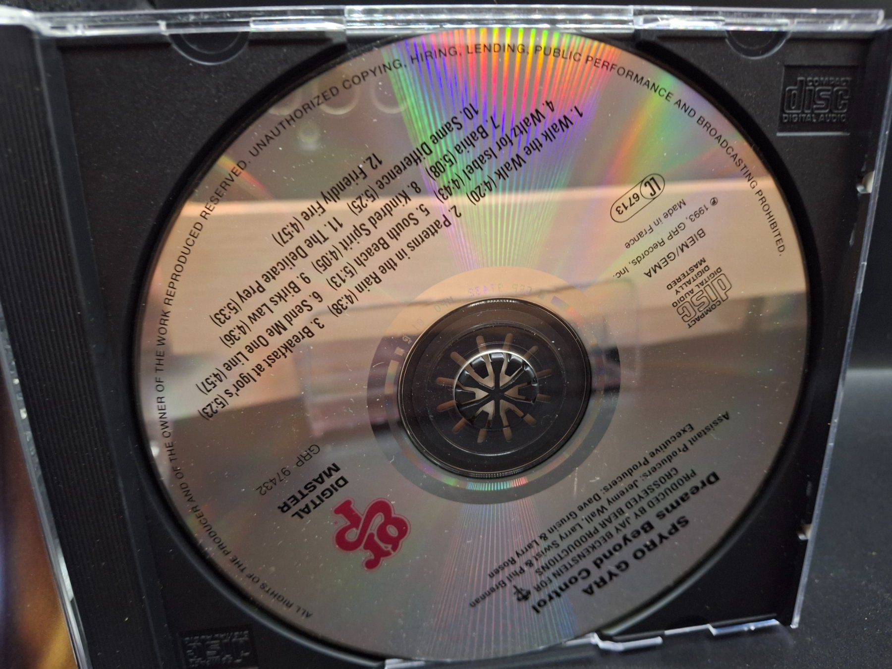 CDs: Spyro Gyra – Dreams Beyond Control – Gebraucht aus St.Gallen von jalamusic 2