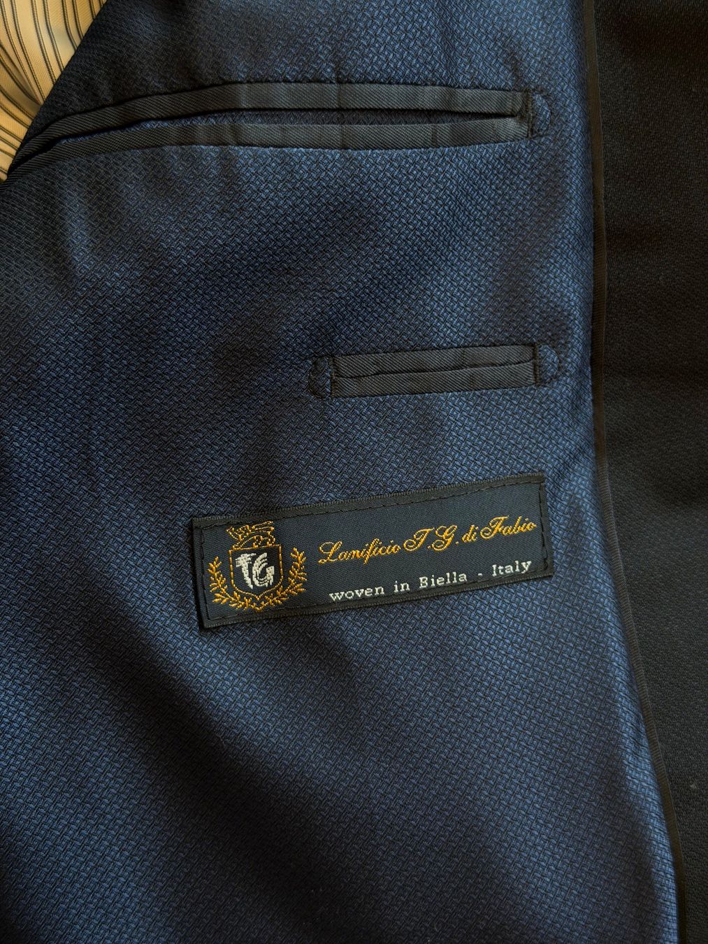 Completi: PKZ Paul Navy Slim Anzug – Usato da Bern venduto da clumsyAvocado 6
