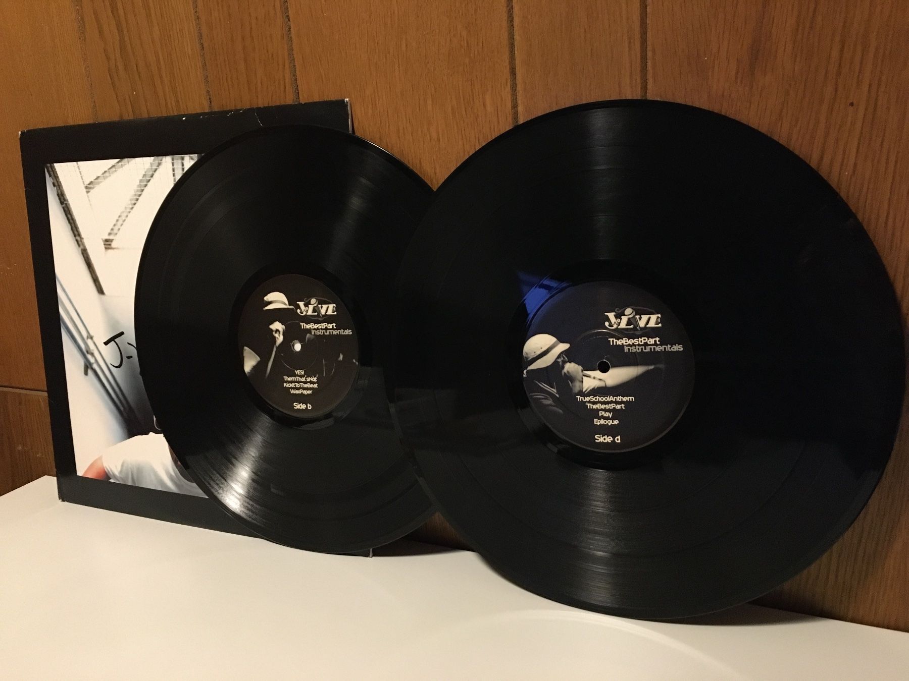 Dischi in vinile: Schallplatte - J-Live - TheBestPart - Instrumentals – Usato da Andwil SG venduto da Rainboli 3