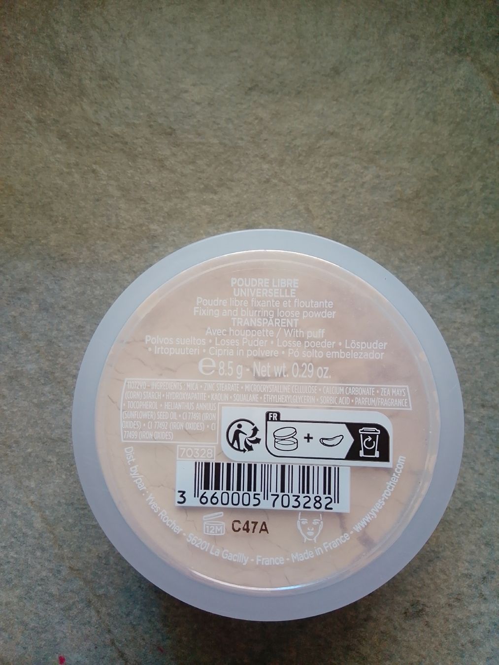 Yves Rocher Make-up: Poudre libre Yves Rocher transparente 8.5g neuve  – Nuovo e nell'imballaggio originale da Flanthey venduto da Biboupe 1