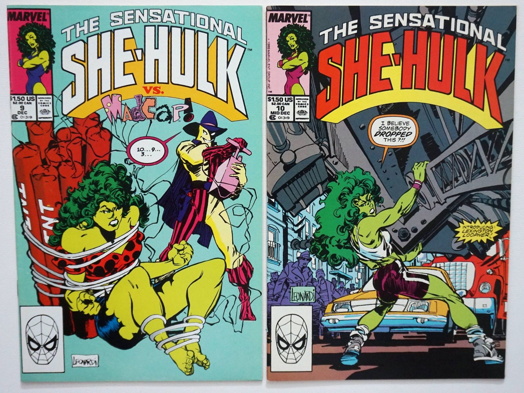 Comics: SENSATIONAL SHE-HULK #9-14 COMPLETE HIGH GRADE RUN 1989-90 – Gebraucht aus Lugano von YouWantUS 1