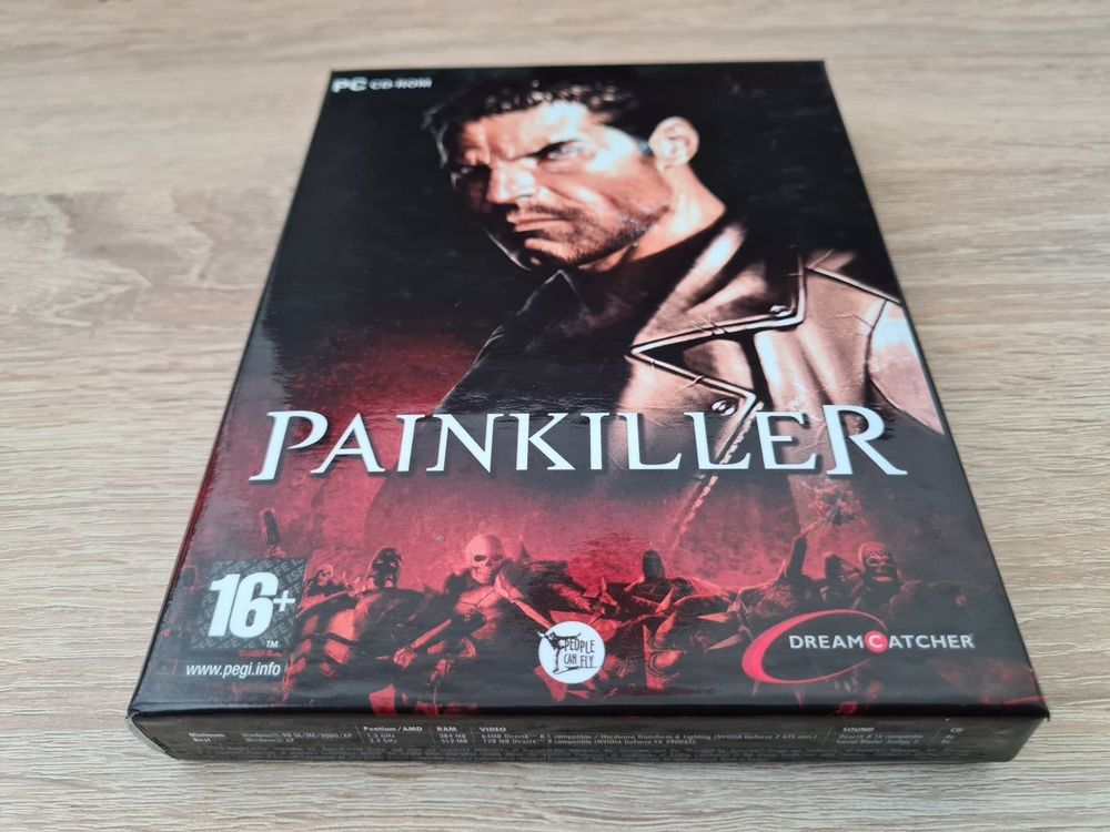 Jeu PC Painkiller - Version Boîte PAL FR, Très Bon état, Manuel Inclus