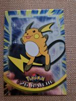Pokémon Topps 1999 Raichu #26 HOLO Foil TV Animation FR
