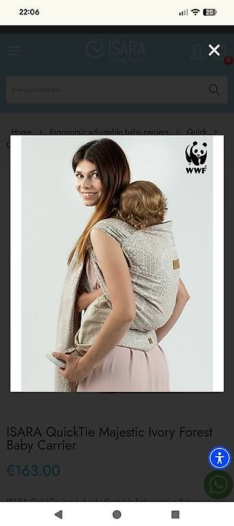 Porte-bébés ventraux & dorsaux: Isara tragehilfe / quick tie – D'occasion à Zürich par albalm 4