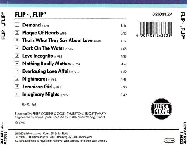 CDs: CD Flip - Flip (1986) – Gebraucht aus Möriken AG von mineralia 1