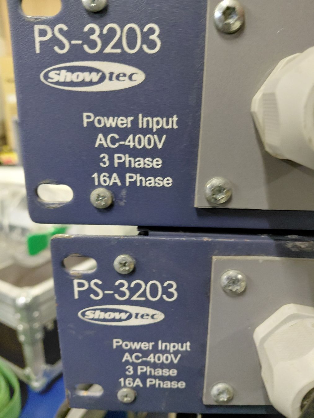 Alimentazione elettrica: 2x Showtec PS-3203 Stromverteiler 16A 400V gebraucht – Difettoso da Birsfelden venduto da BlackBald 5
