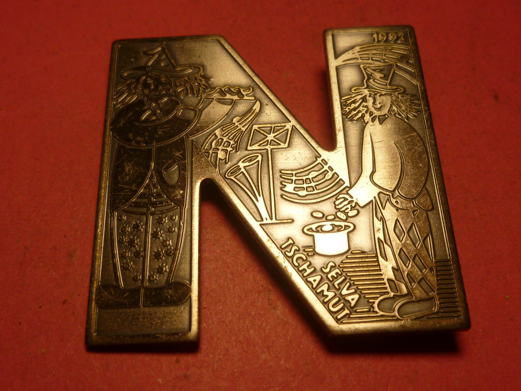 Placchette & Badge: SELVA TSCHAMUT 1992 SILBER – Usato da Ried (Muotathal) venduto da Mandarin02